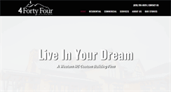 Desktop Screenshot of 4fortyfour.com